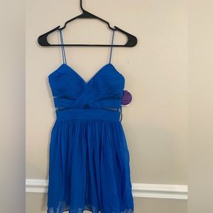 Hailey Logan by Adrianna Papell Blue Formal Dress 1/2